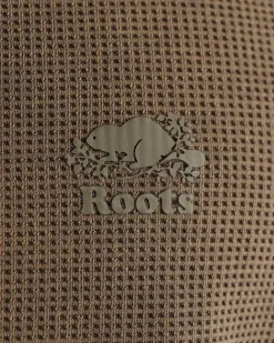 Roots Active Grid Half Zip Stein* Active Tops