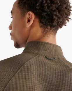 Roots Active Grid Half Zip Stein* Active Tops