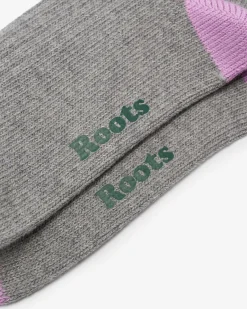 Roots Adult Cotton Cabin Pop Sock 2 Pack* Socks|Socks