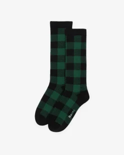 Roots Adult Park Plaid Sock*Women Socks|Socks