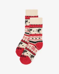 Roots Adult Sayward Fair Isle Slipper Sock* Socks|Socks