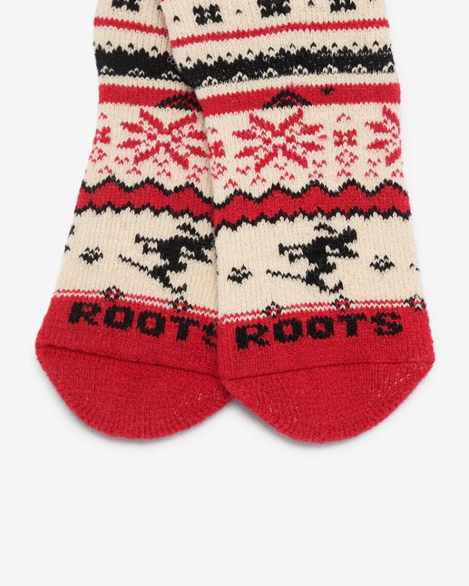 Roots Adult Sayward Fair Isle Slipper Sock* Socks|Socks