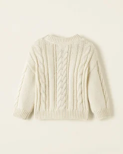 Roots Baby Cable Crew Sweater*Kids Tops