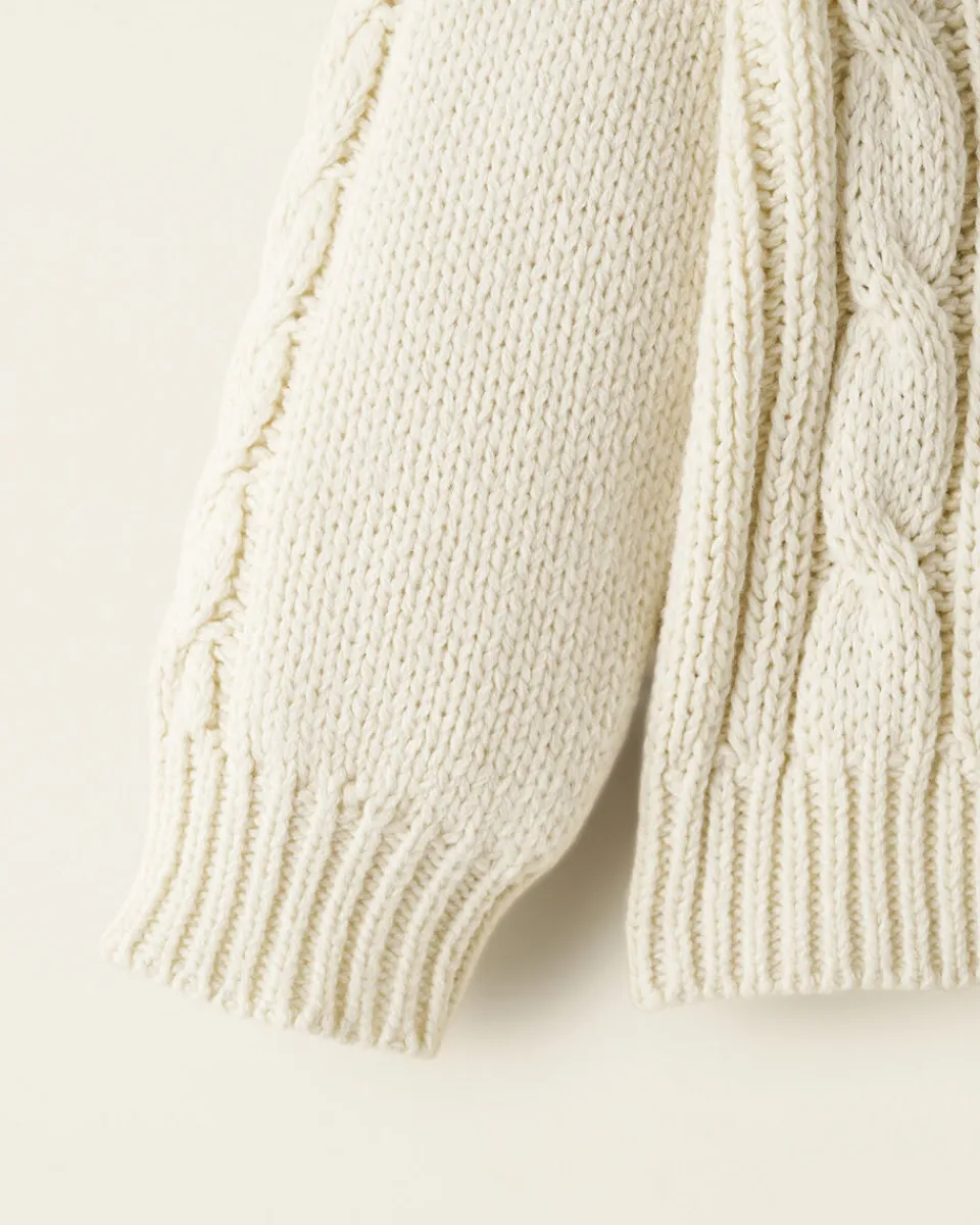 Roots Baby Cable Crew Sweater*Kids Tops