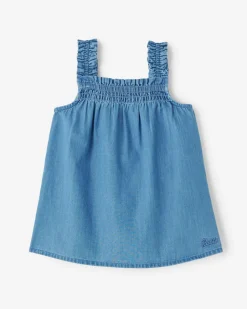 Roots Baby Chambray Smocked Dress*Kids Dresses