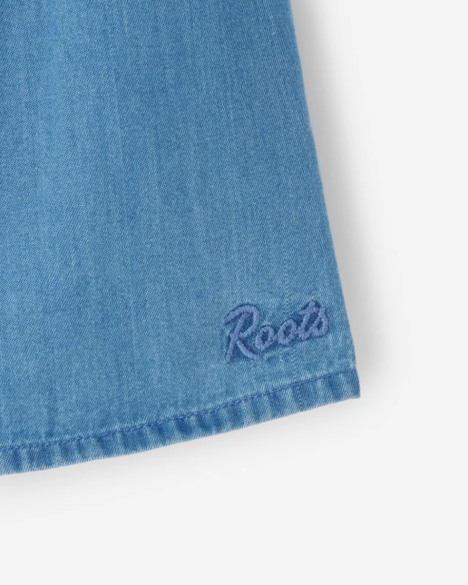 Roots Baby Chambray Smocked Dress*Kids Dresses