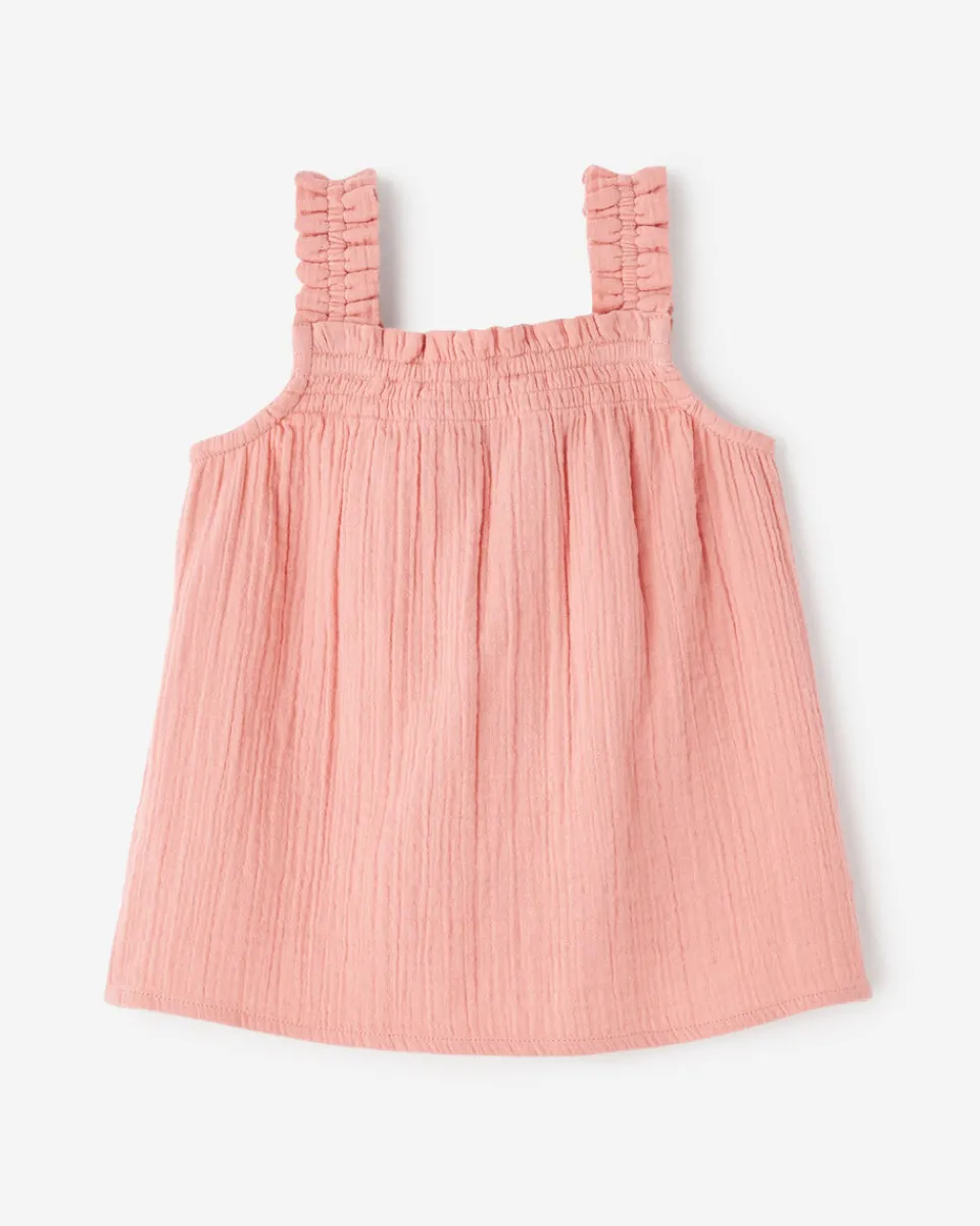 Roots Baby Crinkle Smocked Dress*Kids Dresses