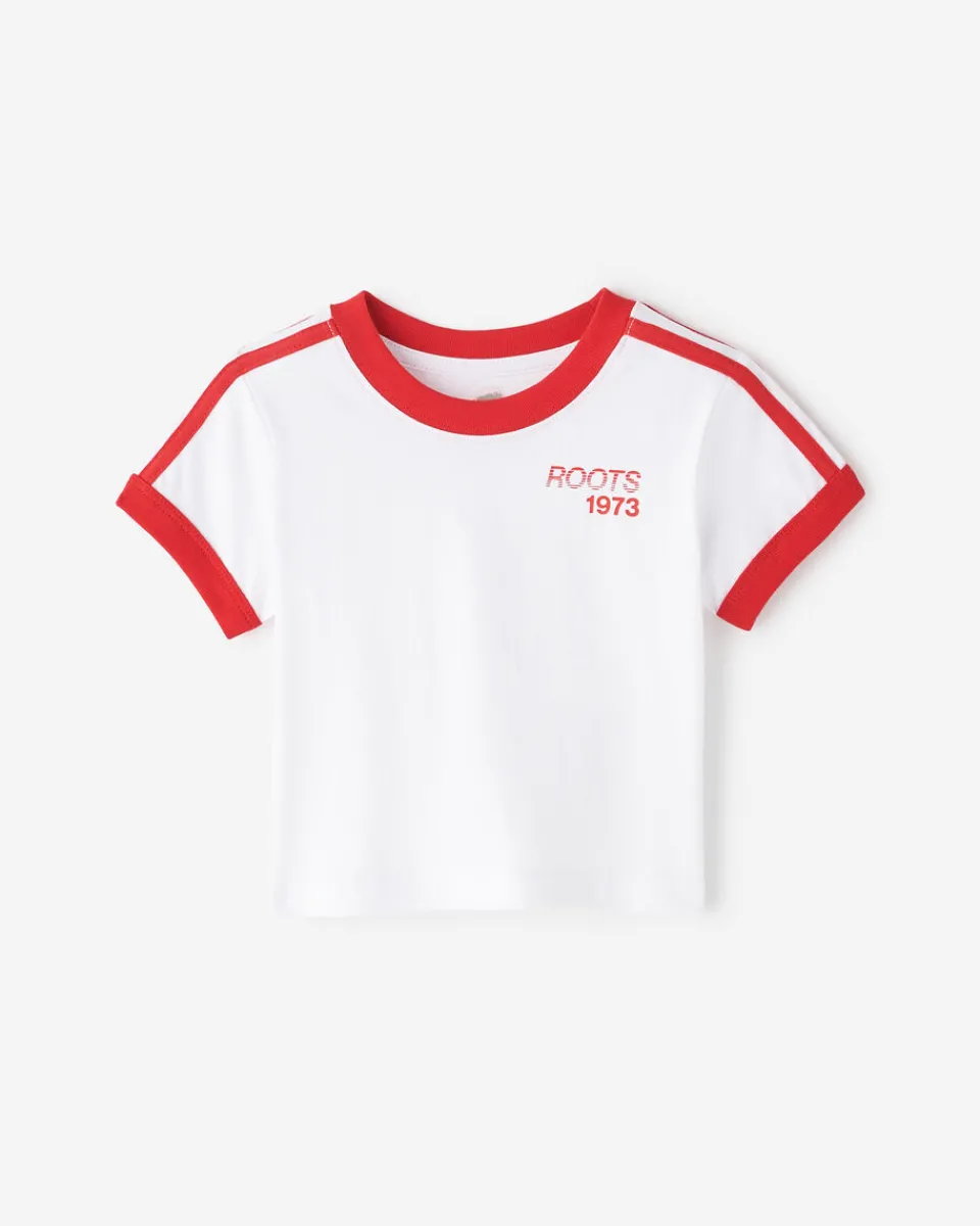 Roots Baby Northern Athletics Ringer T-Shirt*Kids Tops
