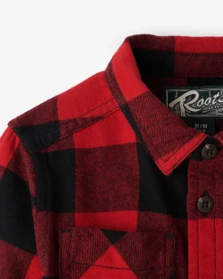 Roots Baby Park Plaid Shirt*Kids Tops