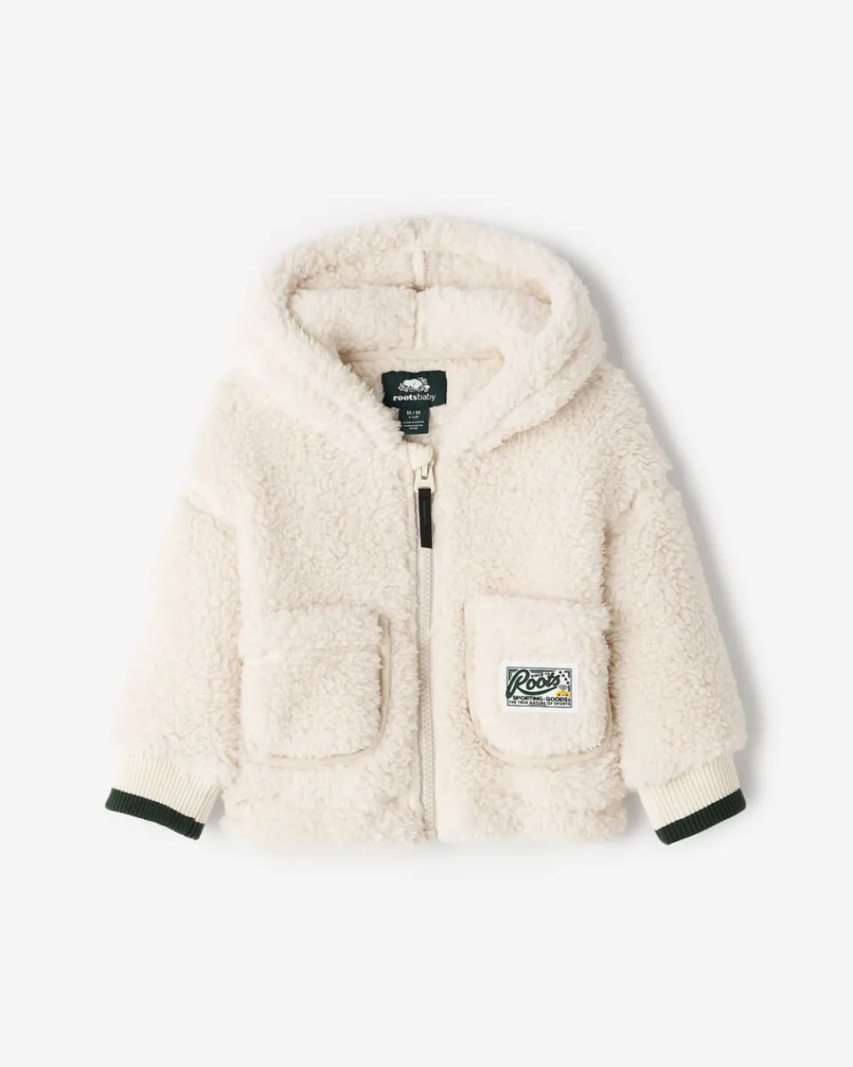 Roots Baby Shearling Fleece Jacket*Kids Sweatshirts & Sweatpants|Baby