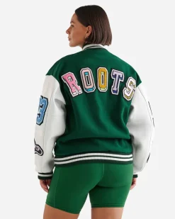 Roots Barbie™ X 65 Varsity Jacket*Women Jackets & Outerwear|Jackets & Outerwear