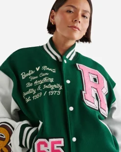 Roots Barbie™ X 65 Varsity Jacket*Women Jackets & Outerwear|Jackets & Outerwear