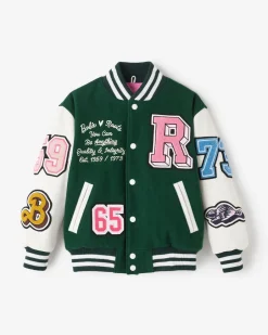 Roots Barbie™ X Kids 65 Varsity Jacket*Kids Jackets & Outerwear|Varsity Jackets