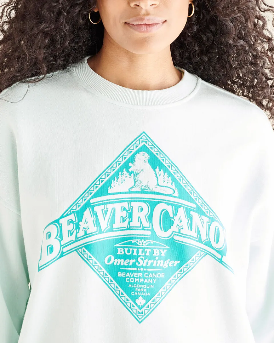 Roots Beaver Canoe Relaxed Crew Sweatshirt*Women Sweatshirts & Sweatpants