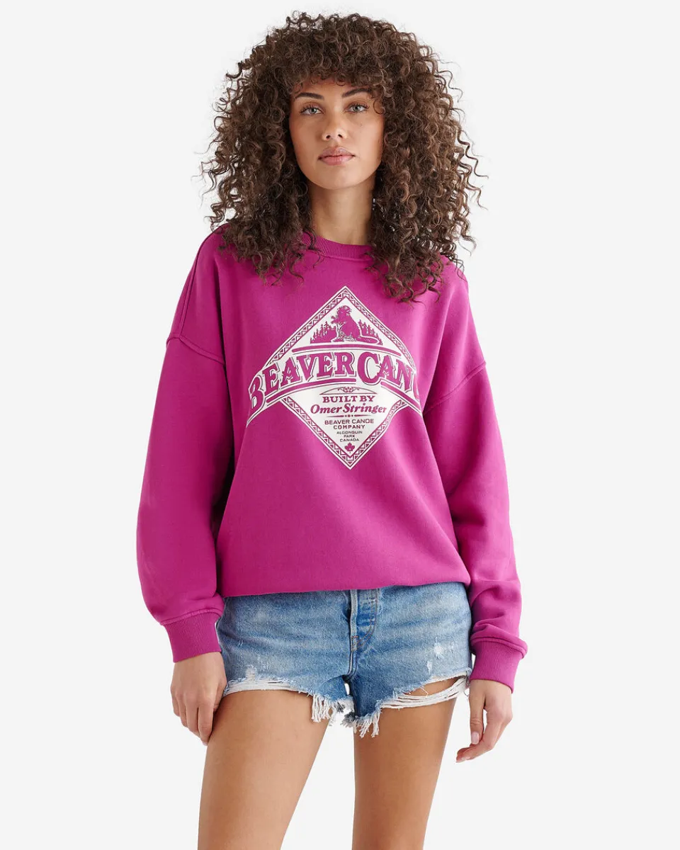 Roots Beaver Canoe Relaxed Crew*Women Sweatshirts & Sweatpants