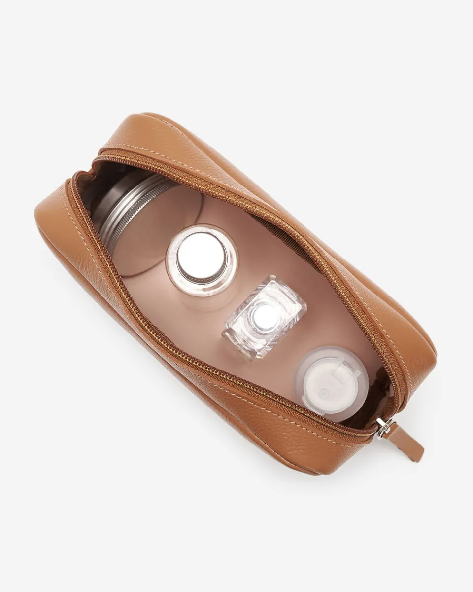 Roots Blake Travel Pouch Cervino*Women Leather Accessories|Leather Accessories