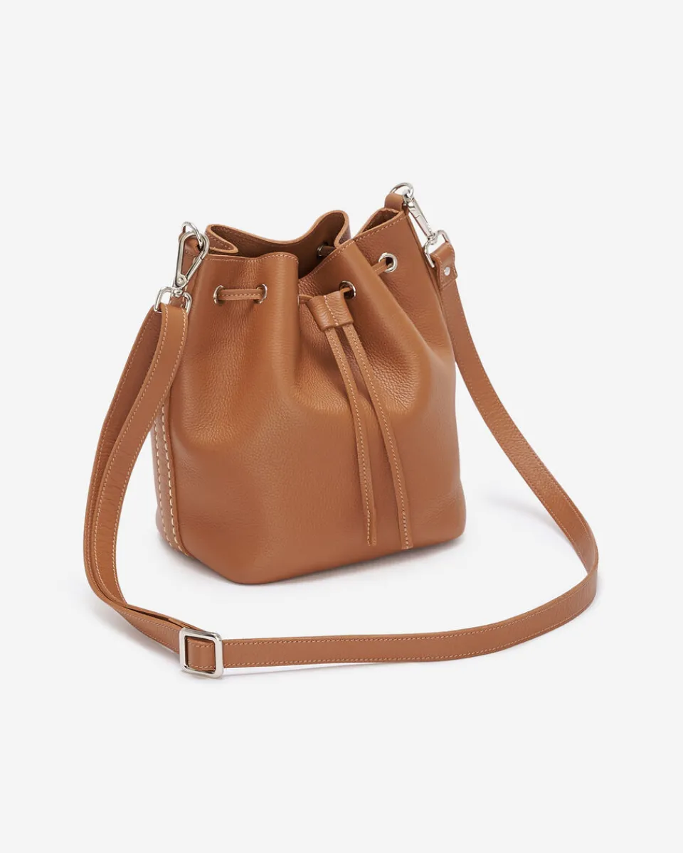 Roots Bucket Bag Cervino*Women Leather Bags|Leather Bags