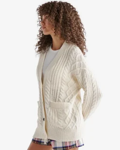 Roots Cabin Cable Cardigan*Women Tops|Sweaters & Cardigans
