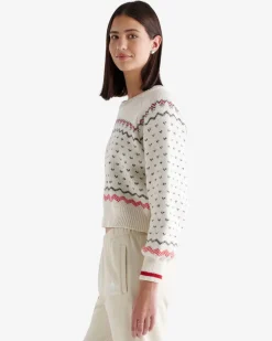 Roots Cabin Fair Isle Crew Sweater*Women Tops|Sweaters & Cardigans