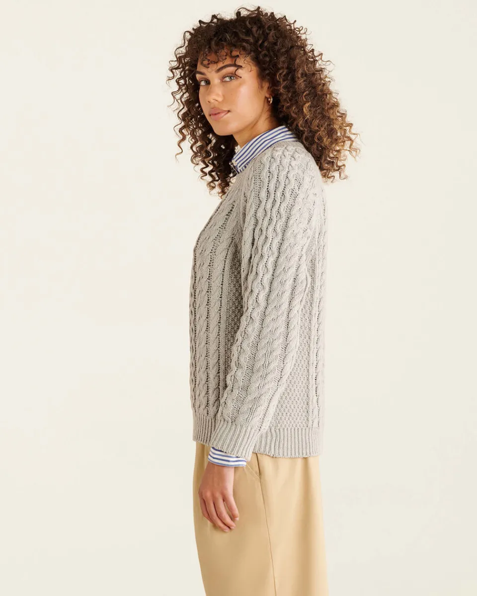 Roots Cable Sweater*Women Sweaters & Cardigans