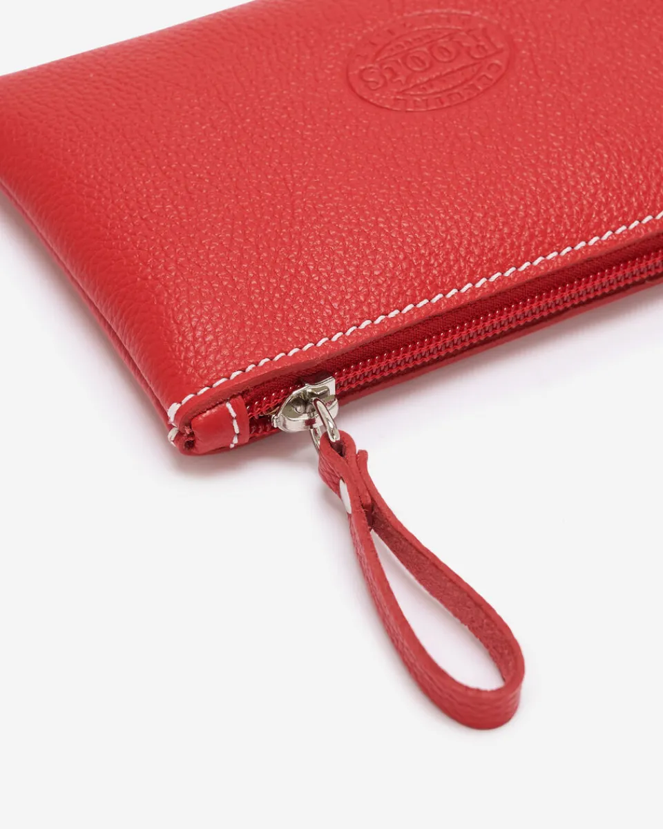 Roots Canada 24 Medium Zip Pouch*Women Leather Accessories|Leather Accessories