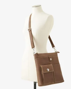 Roots Canadian Villager Tribe*Women Leather Bags|Leather Bags