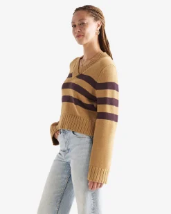 Roots Cape Breton V-Neck Sweater*Women Sweaters & Cardigans