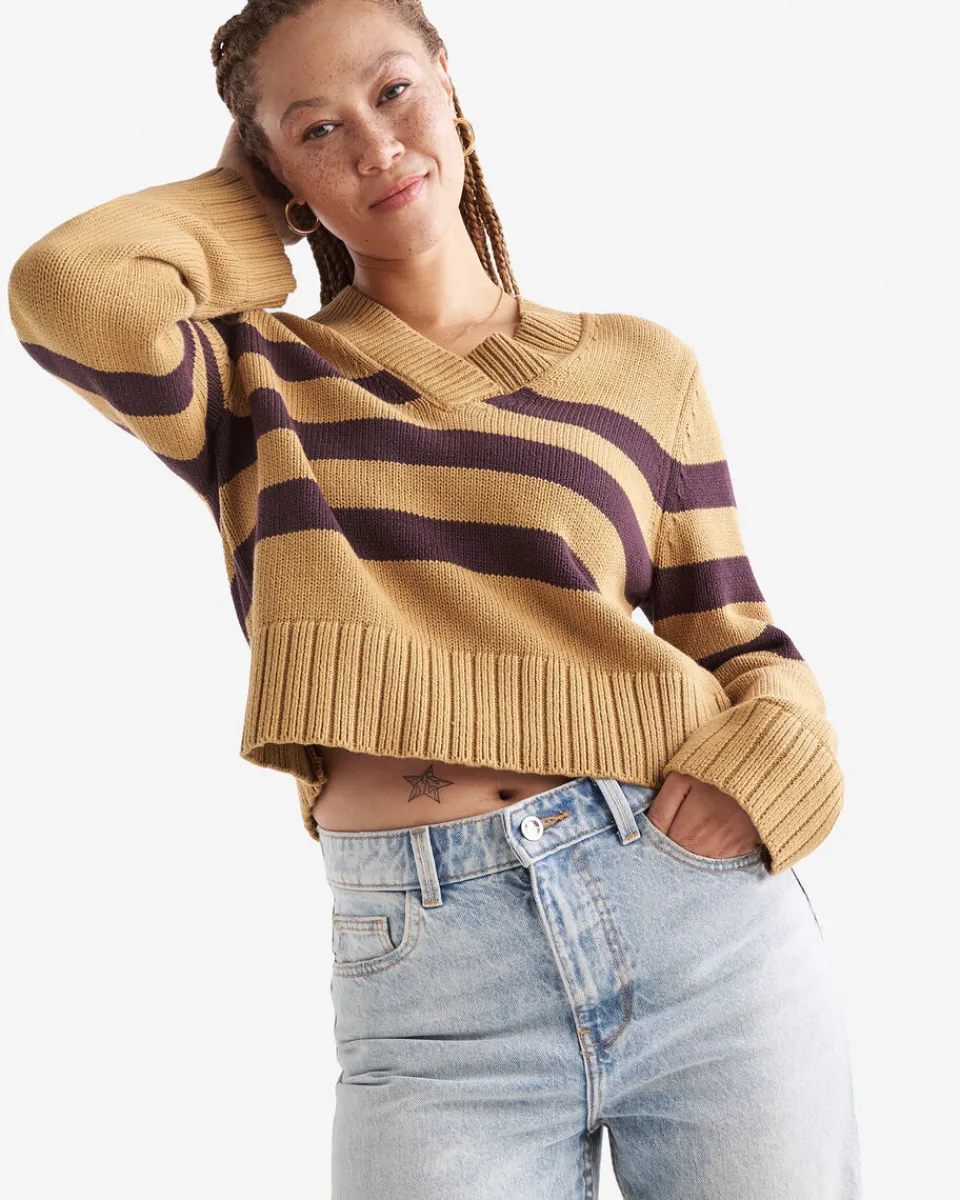 Roots Cape Breton V-Neck Sweater*Women Sweaters & Cardigans