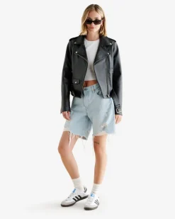 Roots Classic Moto Jacket Navigator*Women Jackets & Outerwear|Leather Jackets