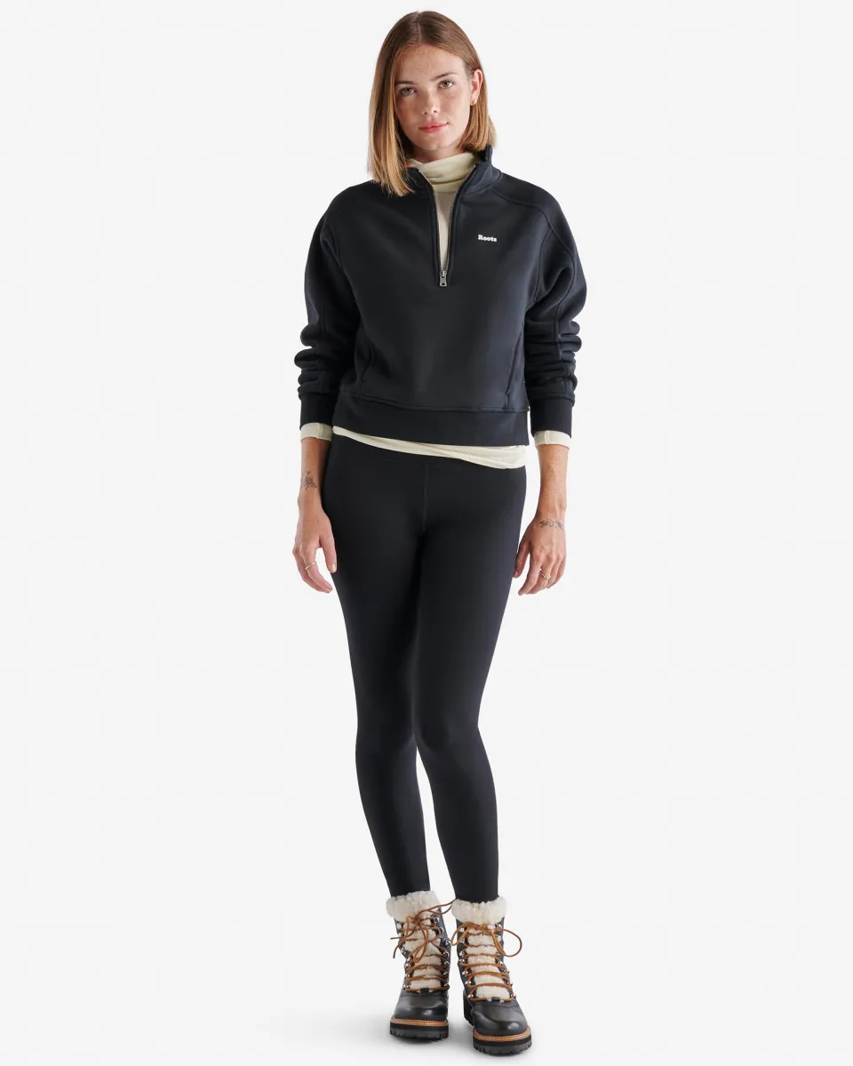 Roots Cloud Fleece Half Zip Sweatshirt*Women Sweatshirts & Sweatpants|The Cloud Sweats™