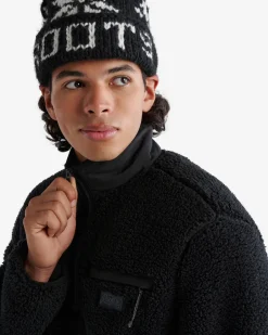 Roots Creekside Shearling Half Zip Stein* Sweatshirts & Sweatpants|Jackets & Outerwear