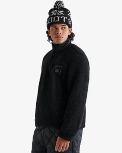 Roots Creekside Shearling Half Zip Stein* Sweatshirts & Sweatpants|Jackets & Outerwear