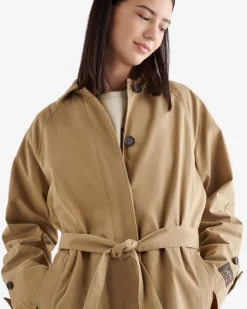 Roots Ellison Waxed Cotton Trench*Women Jackets & Outerwear