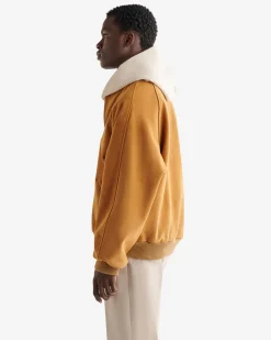 Roots Gable Suede Bomber* Leather Jackets