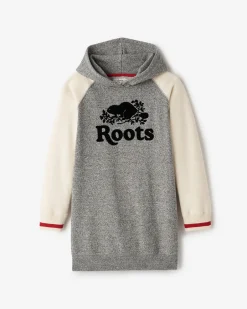 Roots Girls Cabin Hoodie Dress*Kids Dresses