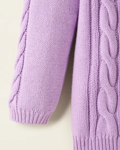 Roots Girls Cable V-Neck Sweater Dress*Kids Dresses