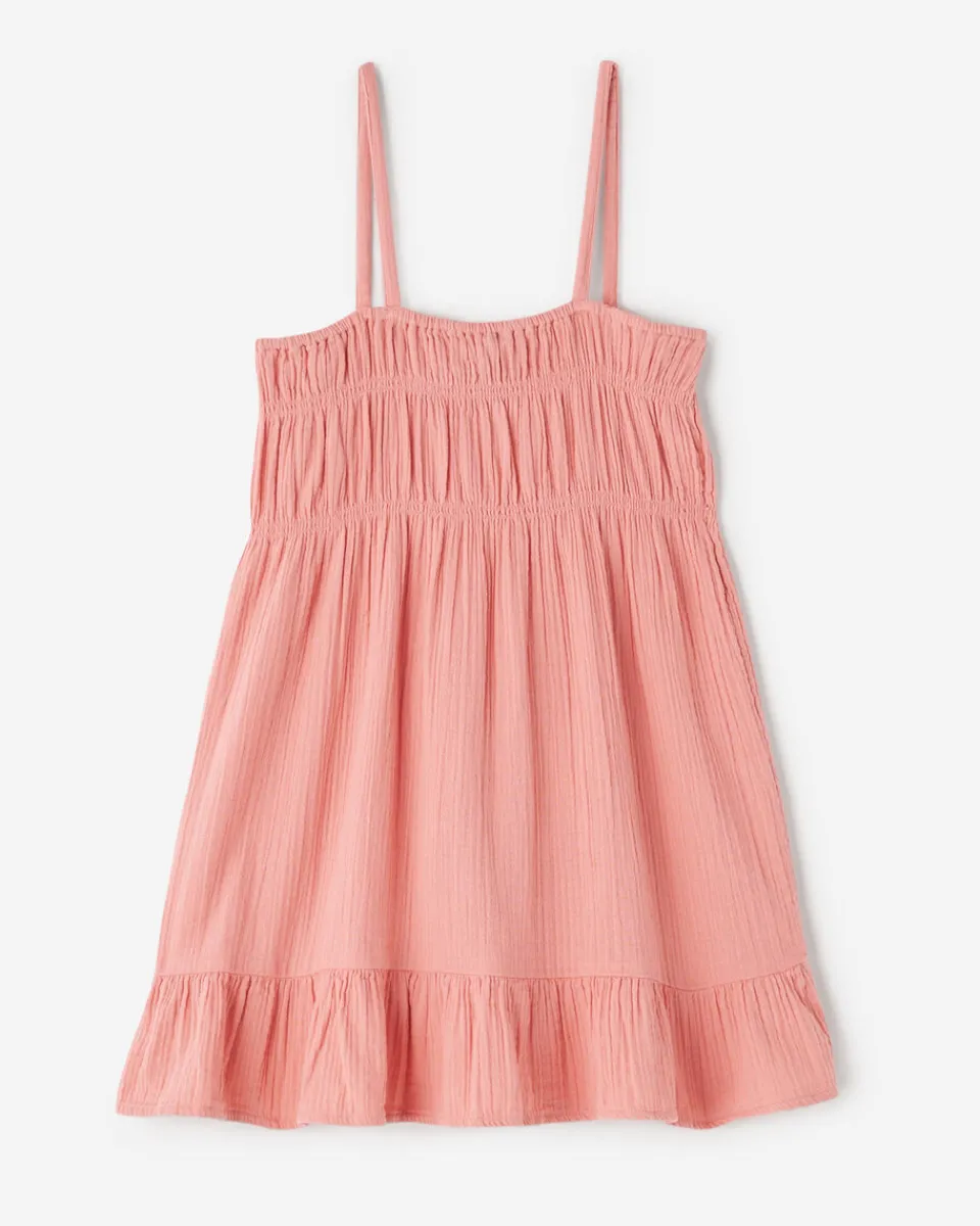 Roots Girls Crinkle Tiered Dress*Kids Dresses