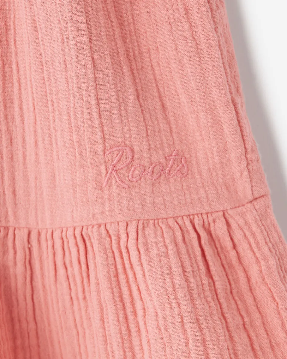 Roots Girls Crinkle Tiered Dress*Kids Dresses