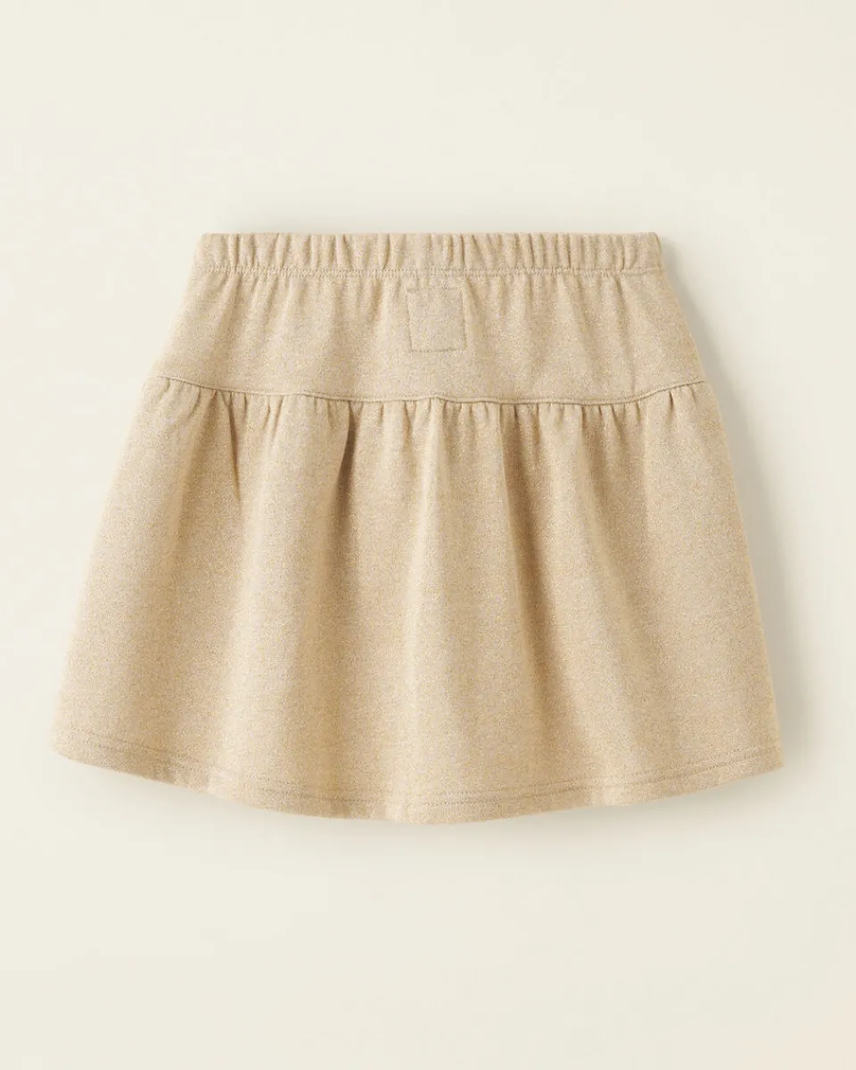 Roots Girls Gold Sparkle Skirt*Kids Dresses