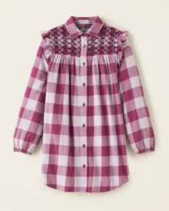 Roots Girls Park Plaid Dress*Kids Dresses