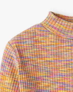 Roots Girls Space Dye Mock Neck Top*Kids Activewear|Tops