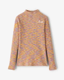 Roots Girls Space Dye Mock Neck Top*Kids Activewear|Tops