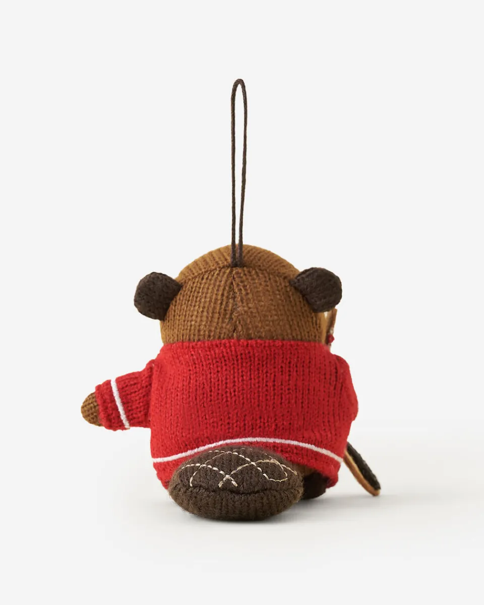 Roots Hockey Beaver Ornament*Women Home