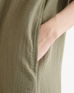 Roots Isla Cotton Gauze Shirt Dress*Women Dresses & Skirts