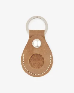 Roots Key Ring For Apple AirTag*Women Leather Accessories|Leather Accessories