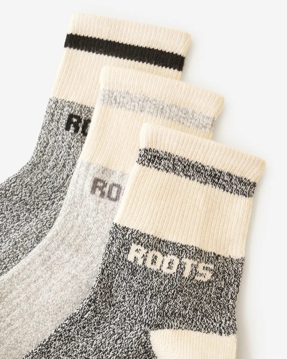 Roots Kid Cooper Pepper Sock 3 Pack*Kids Accessories