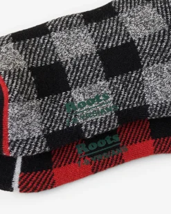 Roots Kid Park Plaid Sock 2 Pack*Kids Accessories