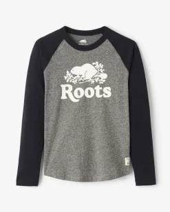 Roots Kids Cabin Baseball T-Shirt*Kids Tops|T-Shirts & Graphic Tees