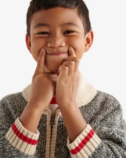 Roots Kids Cabin Shawl Cardigan*Kids Tops