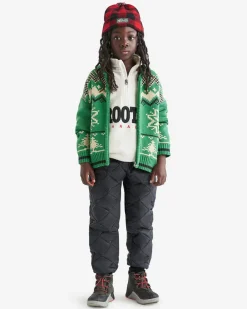 Roots Kids Cabin Shawl Fair Isle Cardigan*Kids Tops